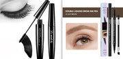 Thick Waterproof Lash Mascara  Long Volume & Curl