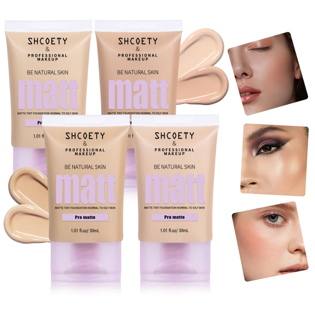 4-Color Longwear BB Cream  Natural Brightening Foundation