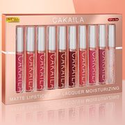 10-Piece Matte Lip Gloss Set  Waterproof & Non-Stick