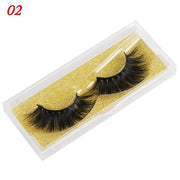25mm Mink False Eyelashes Wispy & Fluffy Volume