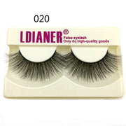 25mm Mink False Eyelashes Wispy & Fluffy Volume