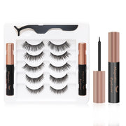 Magnetic Eyelashes Kit  Waterproof Liner & No-Glue Lashes