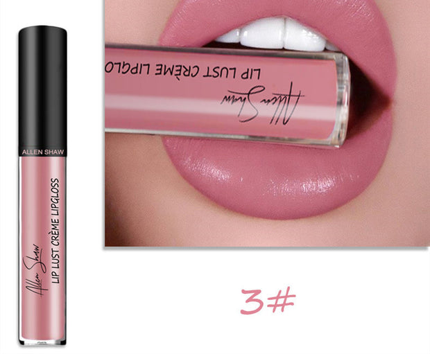 Silky Lip Glaze Creamy Glossy Lipstick