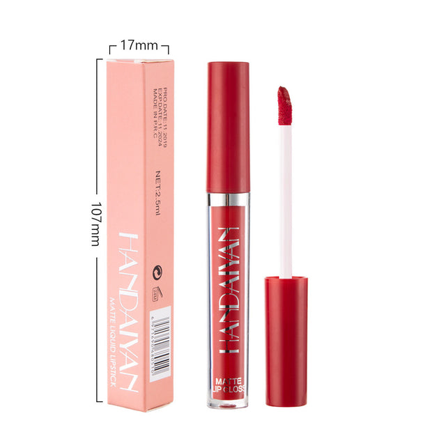 Matte Liquid Lipstick Non-Stick, Long-Lasting Lip Gloss