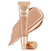 PHOFAY Full Coverage Foundation Long-Lasting Matte Finish