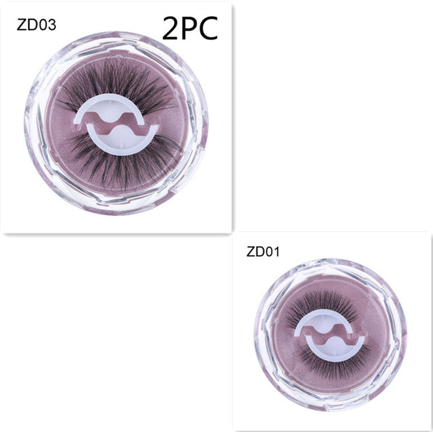 Self-Adhesive False Eyelashes Reusable Natural Curl