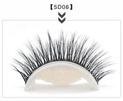 Glue-Free 5D Self-Adhesive False Eyelashes Easy Wear