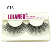 25mm Mink False Eyelashes Wispy & Fluffy Volume