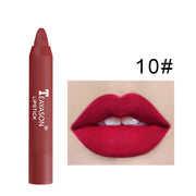 Matte Rotating Lipstick Pen Long-Lasting Velvet Lip Color