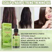 Rosemary Mint Hair Growth Serum  Scalp Massage Fluid