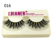 25mm Mink False Eyelashes Wispy & Fluffy Volume