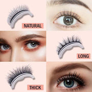 Women's Thick Glue-Free Self-Adhesive False Eyelashes