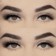 Natural Mink Hair False Eyelashes Lightweight & Soft