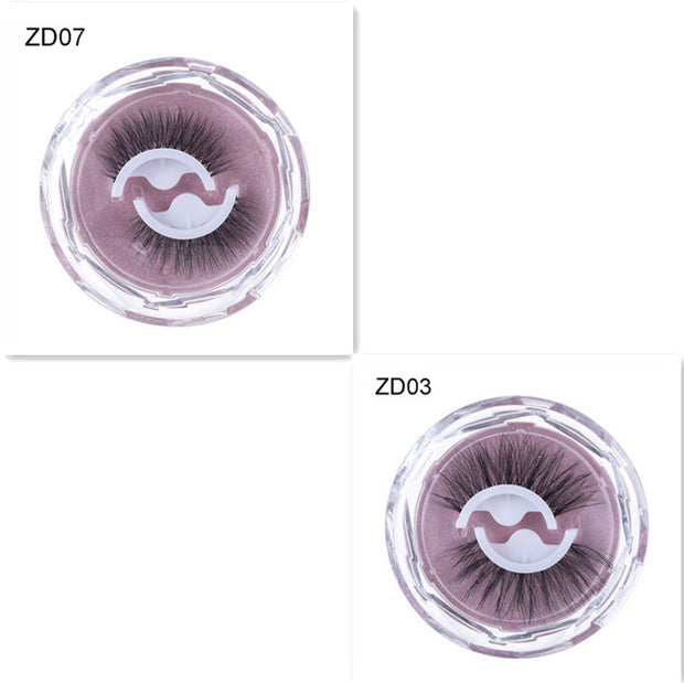 Self-Adhesive False Eyelashes Reusable Natural Curl
