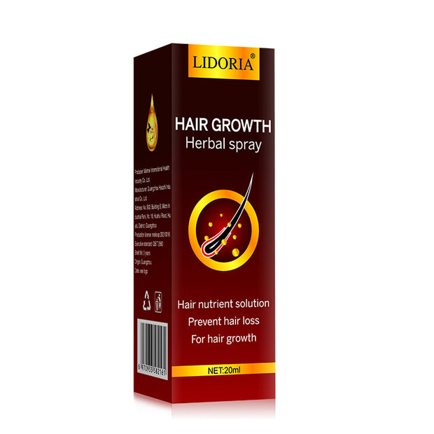Ginger Hair Growth Spray  Scalp Nutrient Solution