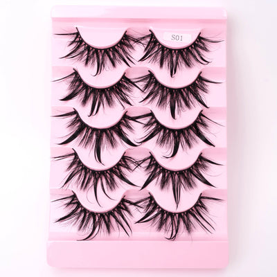 3D Manga Cluster Lashes Dramatic Fairy Look