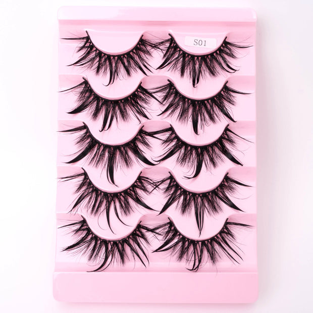 3D Manga Cluster Lashes Dramatic Fairy Look