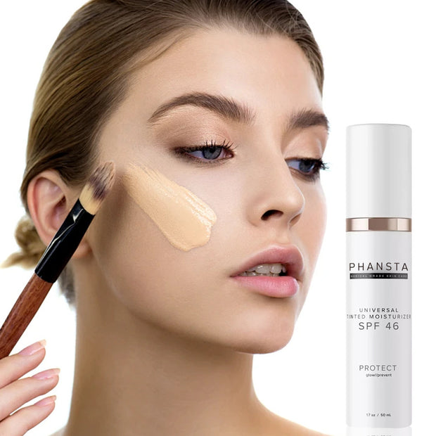 Anti-Aging Moisturizing Sunscreen Cream Light Tone