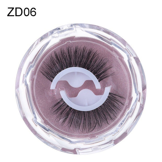 Self-Adhesive False Eyelashes Reusable Natural Curl