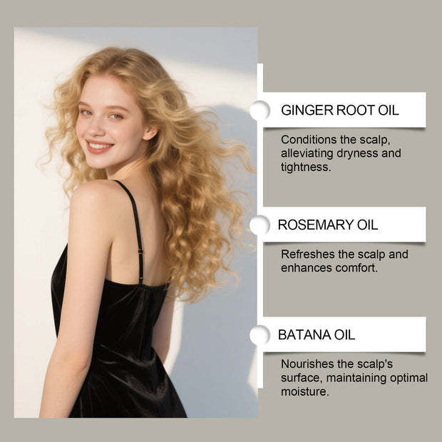 Scalp Massage Hair Oil Daily Gentle Care