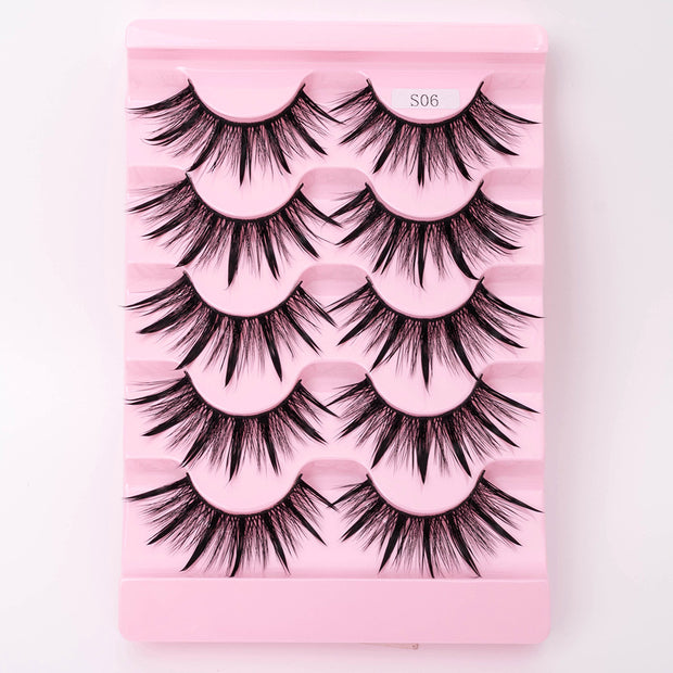 3D Manga Cluster Lashes Dramatic Fairy Look