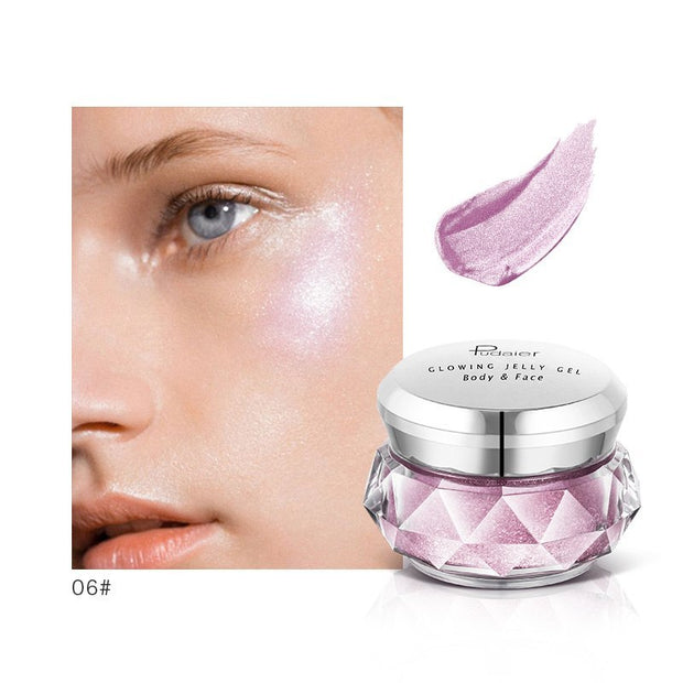 Mermaid Glow Liquid Highlighter Shimmer Face & Body Gel