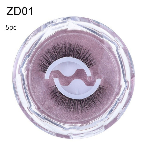 Self-Adhesive False Eyelashes Reusable Natural Curl