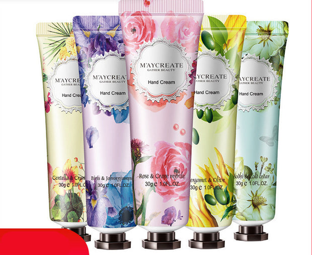Floral Moisturizing Hand Cream 30g Softening Skincare