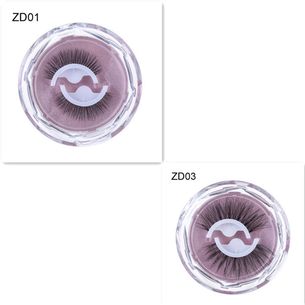 Self-Adhesive False Eyelashes Reusable Natural Curl