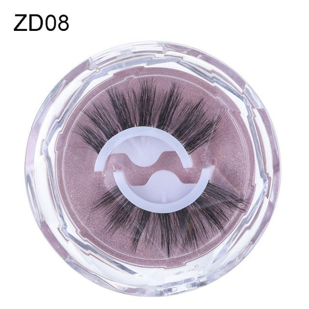 Self-Adhesive False Eyelashes Reusable Natural Curl