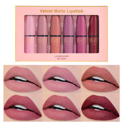Bullet Matte Lipstick Set  Waterproof Long-Lasting Finish