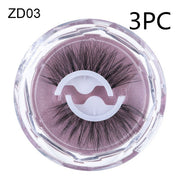Self-Adhesive False Eyelashes Reusable Natural Curl