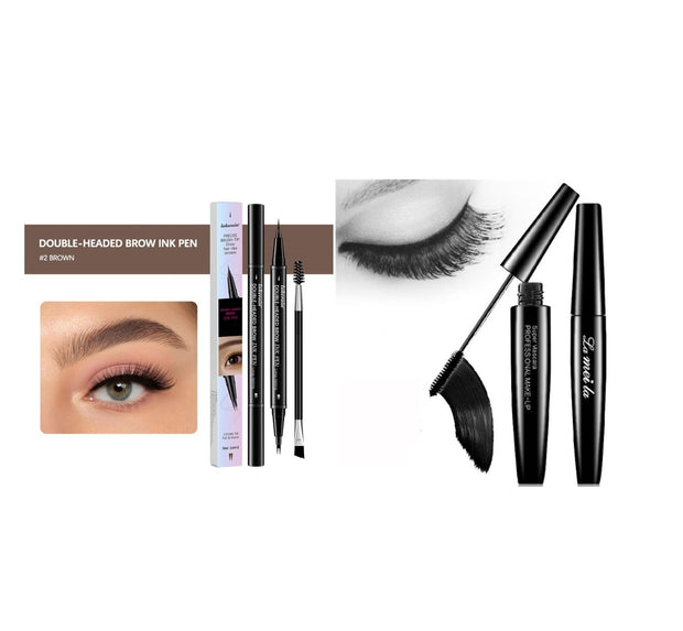 Thick Waterproof Lash Mascara  Long Volume & Curl