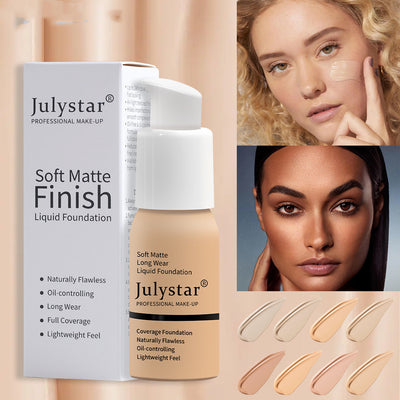 Waterproof Liquid Foundation Long-Lasting Concealer Makeup