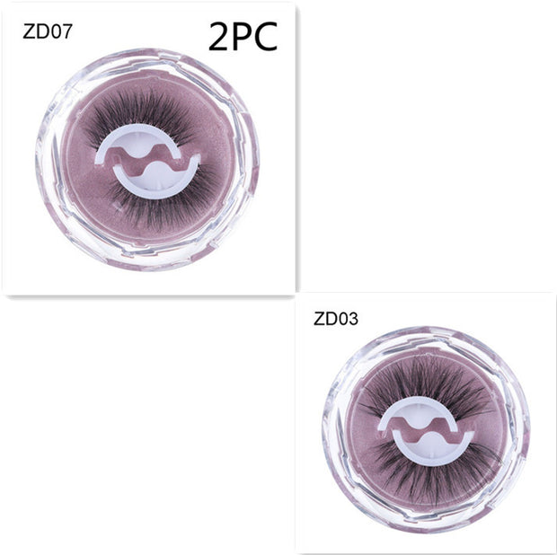 Self-Adhesive False Eyelashes Reusable Natural Curl