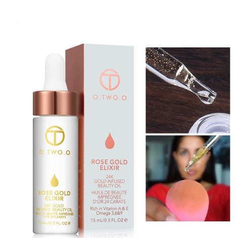 24K Rose Gold Elixir  Hydrating Face Oil & Makeup Primer