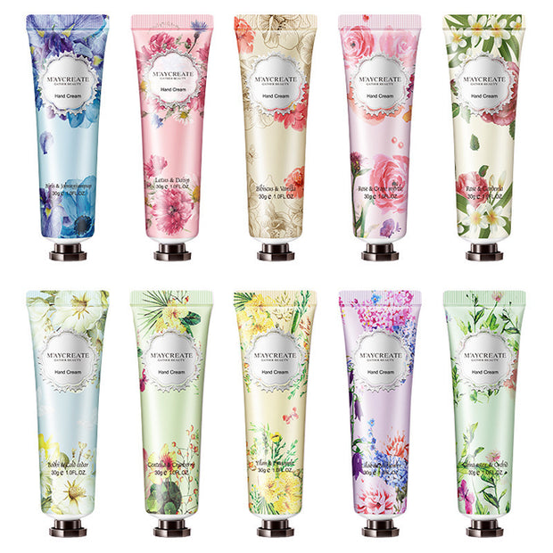 Floral Moisturizing Hand Cream 30g Softening Skincare