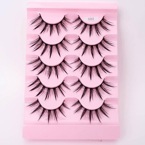 3D Manga Cluster Lashes Dramatic Fairy Look