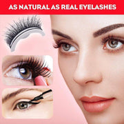 Women's Thick Glue-Free Self-Adhesive False Eyelashes