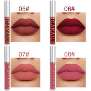 10-Piece Matte Lip Gloss Set  Waterproof & Non-Stick
