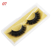 25mm Mink False Eyelashes Wispy & Fluffy Volume