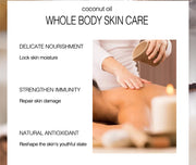 Coconut Massage & Body Oil Hydrating Skin Care Essential Oil