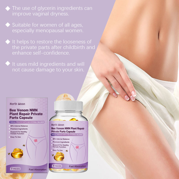Female Body Care Capsules  Gentle Skin & Wellness Support