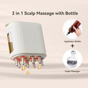 2-in-1 Electric Scalp Massager & Hair Oil Applicator