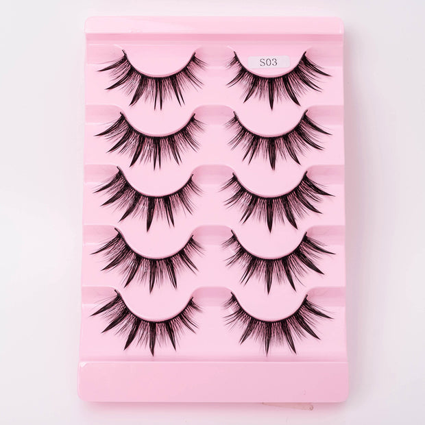 3D Manga Cluster Lashes Dramatic Fairy Look