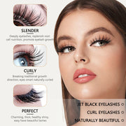 Thick Long False Eyelashes Full Curling Effect