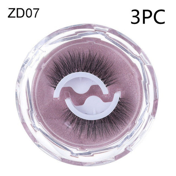 Self-Adhesive False Eyelashes Reusable Natural Curl