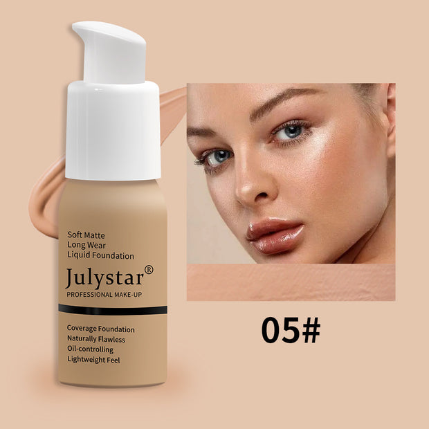 Waterproof Liquid Foundation Long-Lasting Concealer Makeup