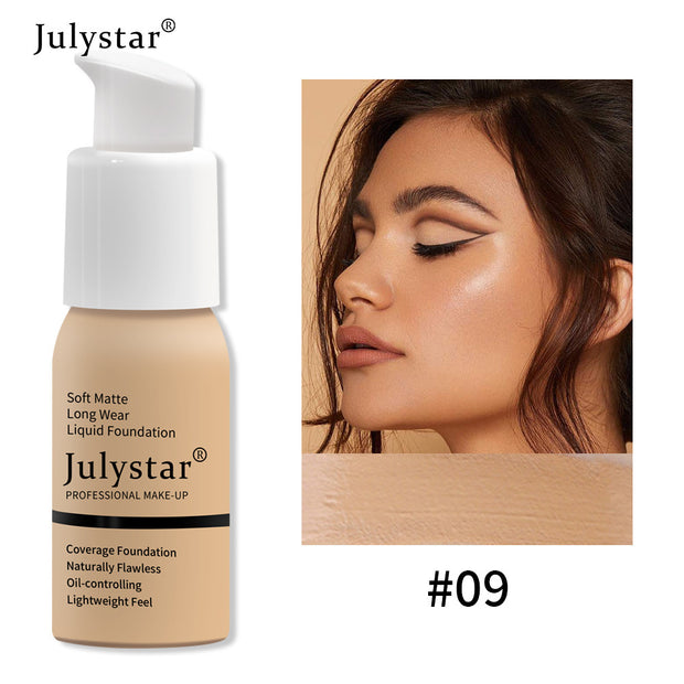 Waterproof Liquid Foundation Long-Lasting Concealer Makeup
