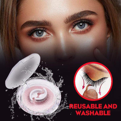Women's Thick Glue-Free Self-Adhesive False Eyelashes